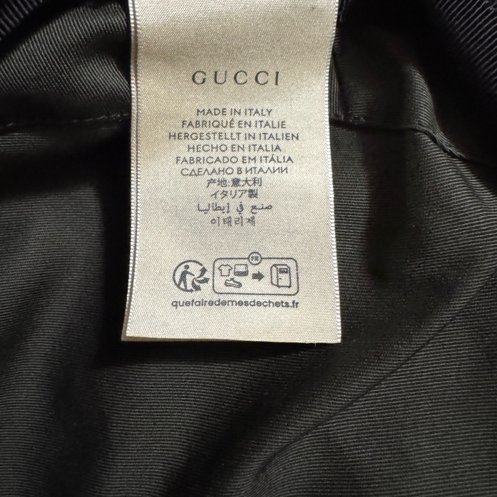 New Gucci Tan Monogram Newboy Flat Cap (Brown/Beige) - Picture 6 of 7